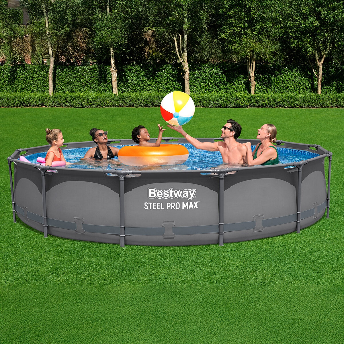 Bestway Piscina Elevada Redonda Steel Pro MAX