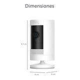 Ring, Bundle Cámara de Seguridad Exterior Inalámbrica + Cáma de Seguridad Interior con Movimiento