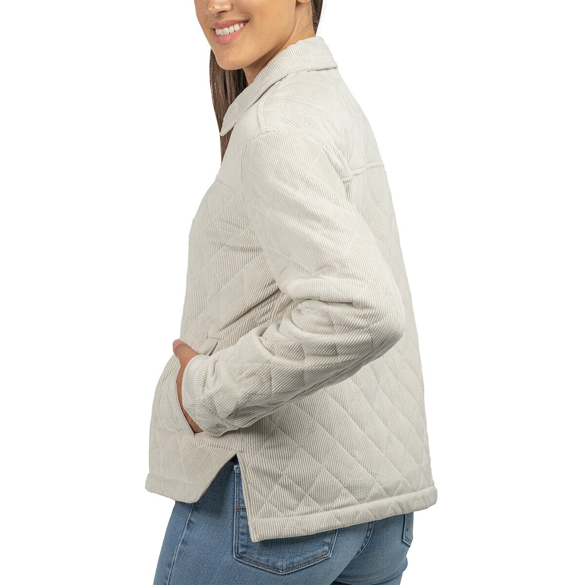 Jachs Chamarra para Dama Gris Chica