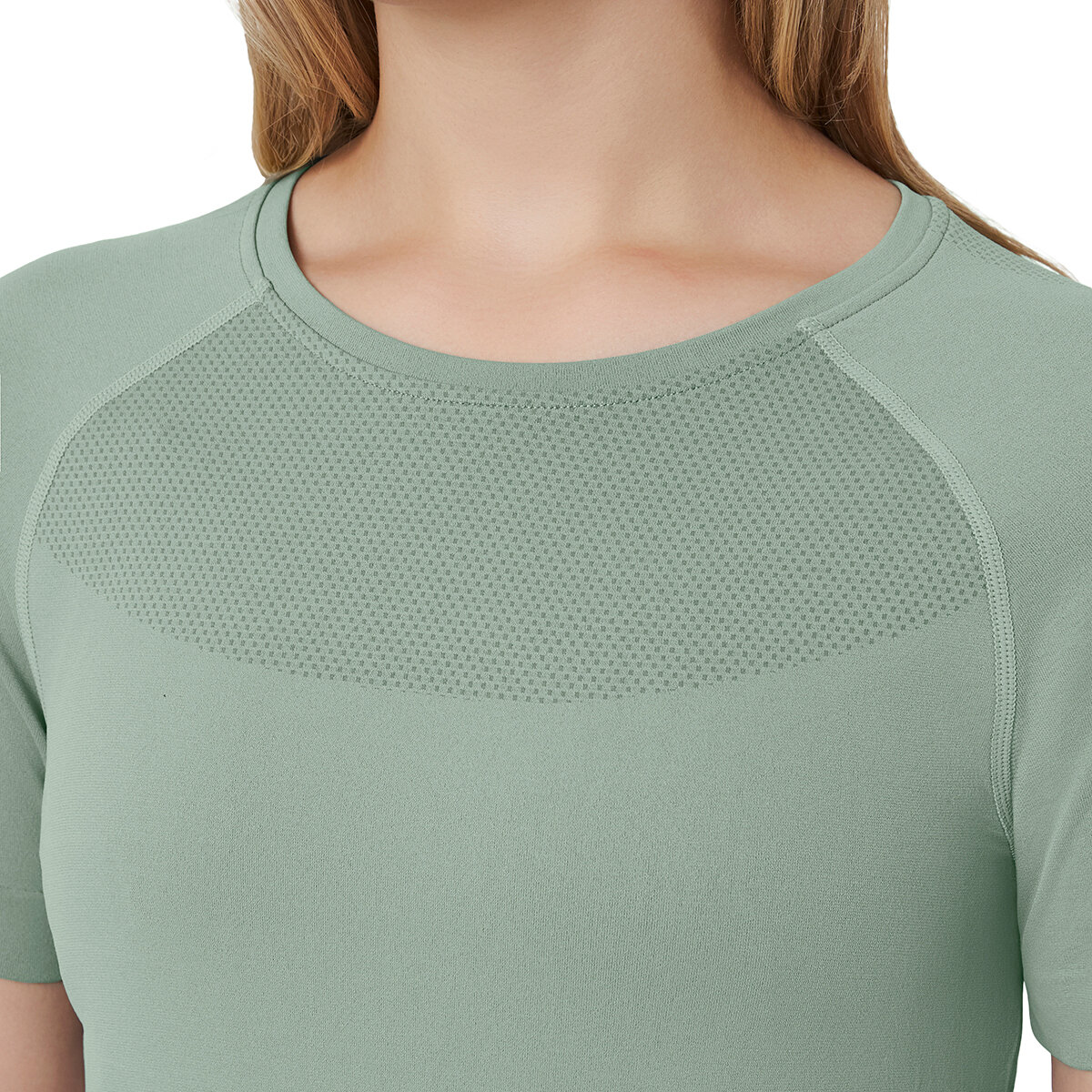 Mondetta Camiseta Deportiva para Dama Verde Chica