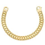 Pulsera de Eslabones, Oro Italiano de 14K