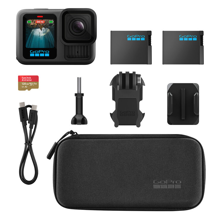 GoPro Hero 13 Bundle Cámara de Acción + Accesorios