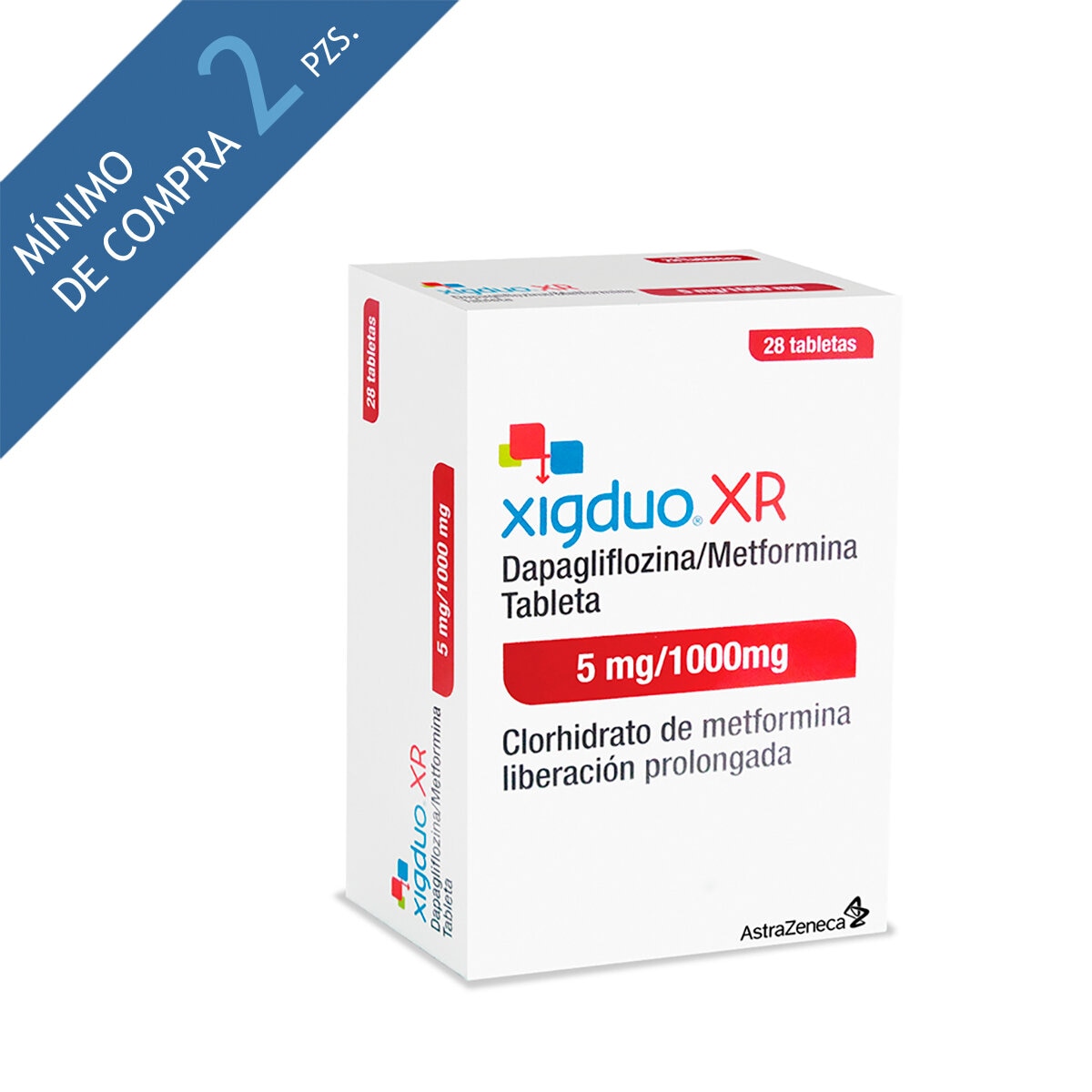 Xigduo XR 5 1000 mg 28 Tabletas