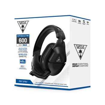 Turtle Beach, Audífonos Inalámbricos Stealth 600 Gen 2 Max - Negros