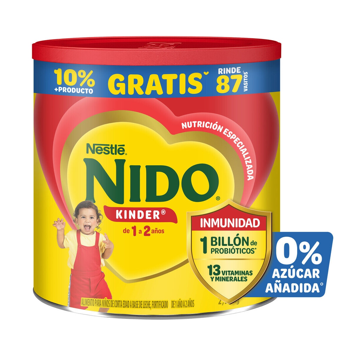 Nido Kinder Leche en Polvo 2.97 KG