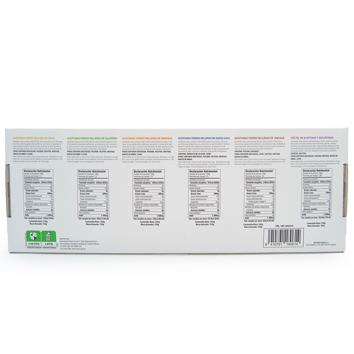 La Explanada Surtido de Aceitunas Gourmet 6/350 g