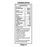 Palacios Chorizo Dulce 2 pzas de 225 g