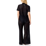 Hurley Conjunto de Playa para Dama Negro Mediana