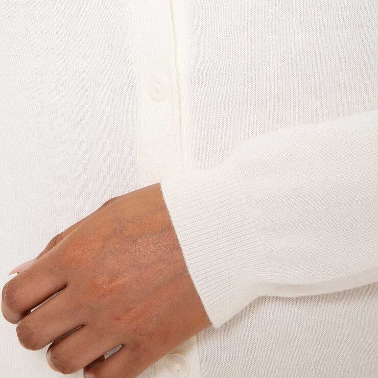 Mario Serrani Italy Suéter para Dama Blanco Chica