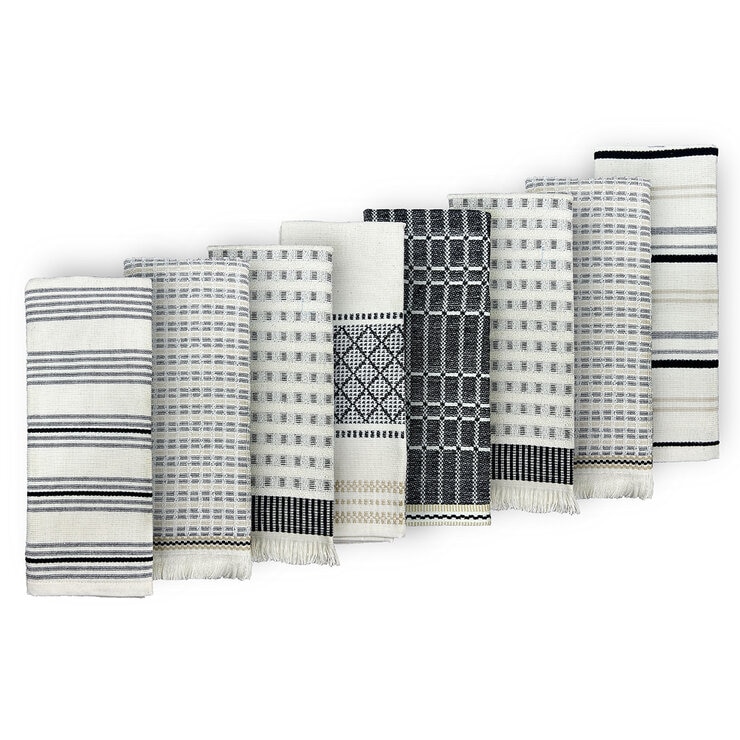 Juego de 8 Toallas de Cocina, Varios Diseños