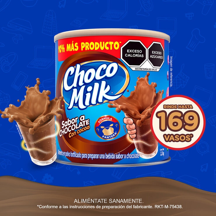 Choco Milk Chocolate En Polvo 2.2 kg