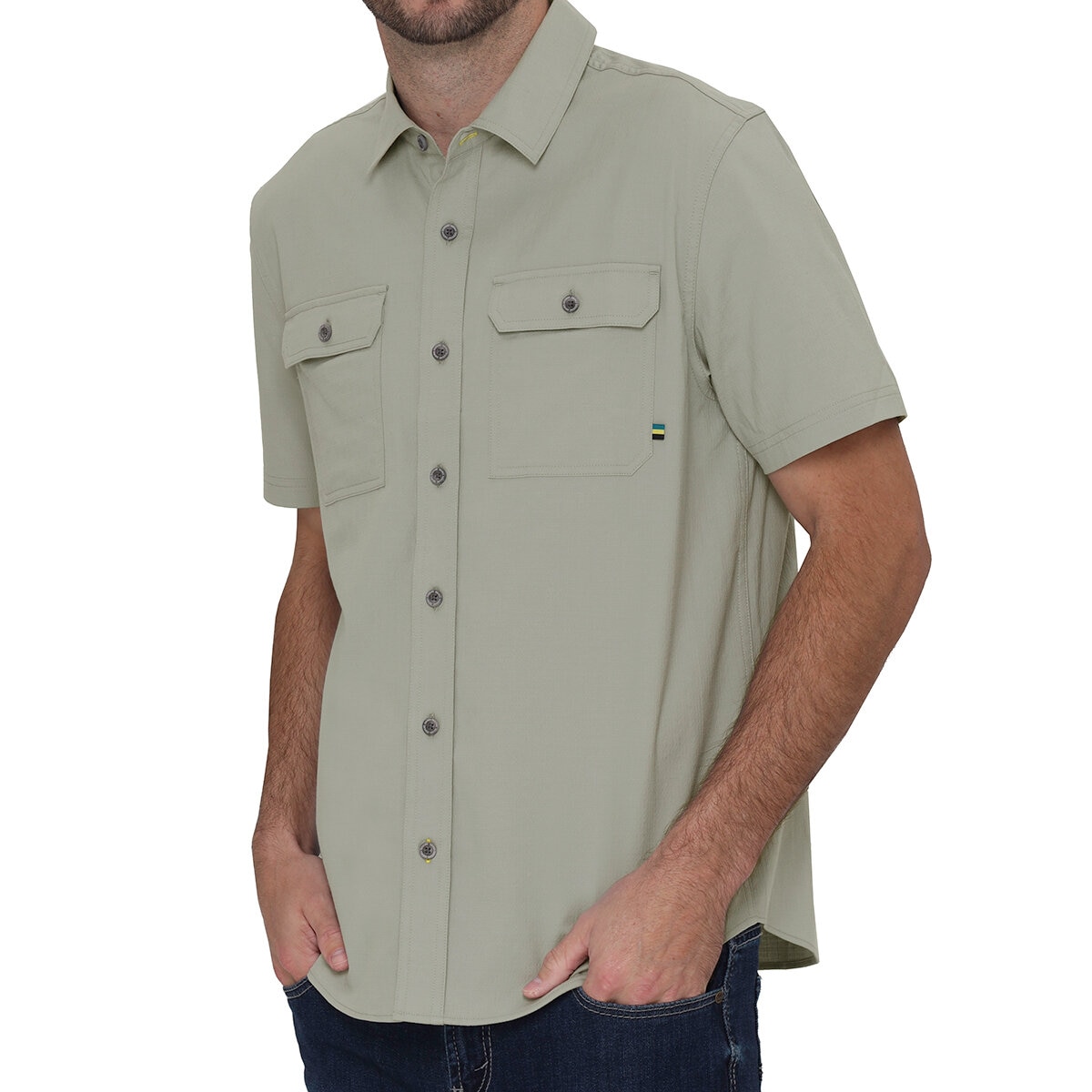 Sierra Designs Camisa para Caballero Café Chica