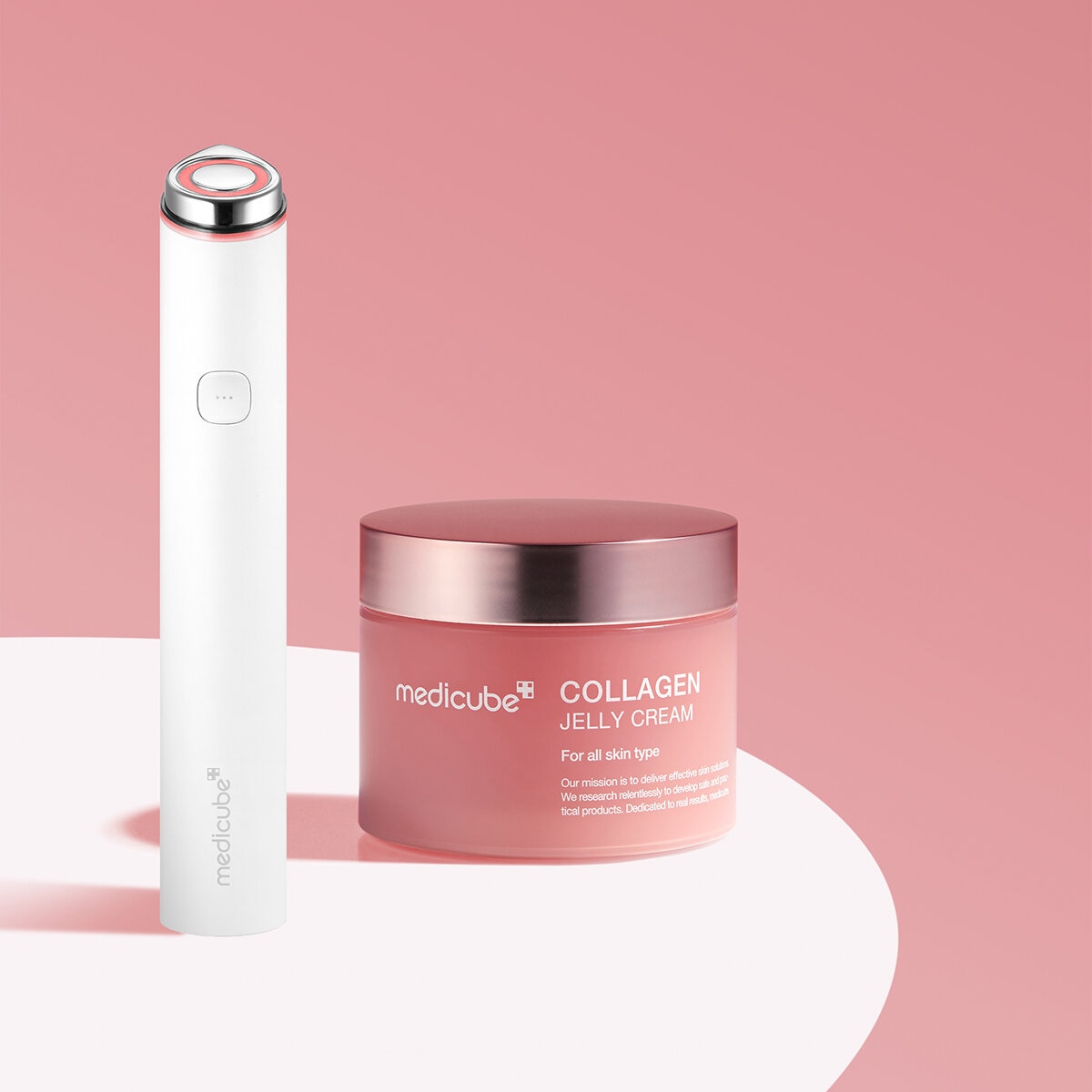 Medicube Mini Booster Pro + Collagen Jelly Cream 50 ml Medicube Mini Booster Pro + Collagen Jelly Cream 50 ml