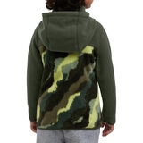 Lands' End Sudadera para Niños y Niñas Verde 5 Años