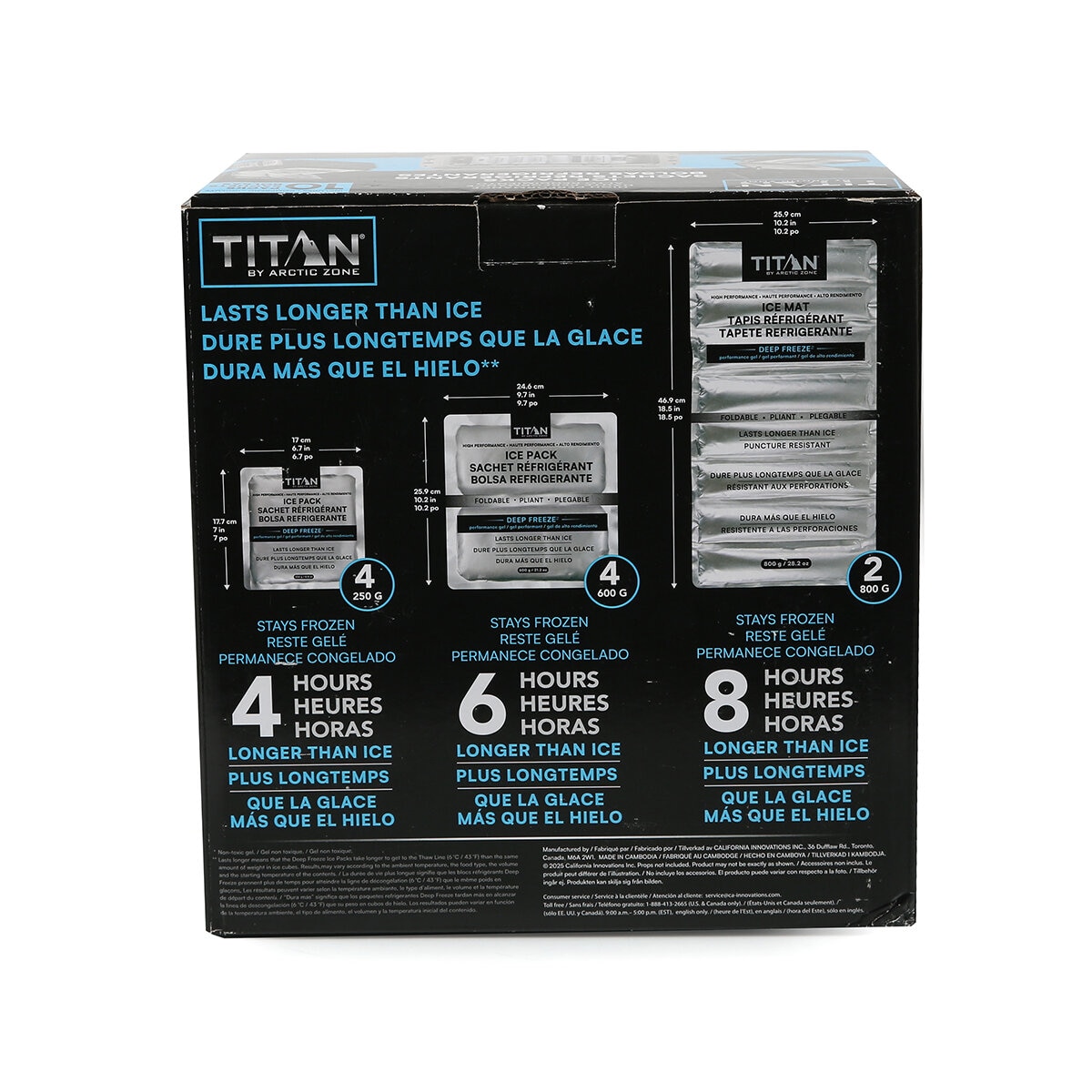 Titan Bolsas Refrigerantes Ice Packs