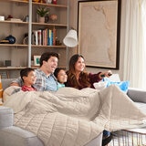 Life Comfort, Cobija 274 cm x 238 cm, TAUPE