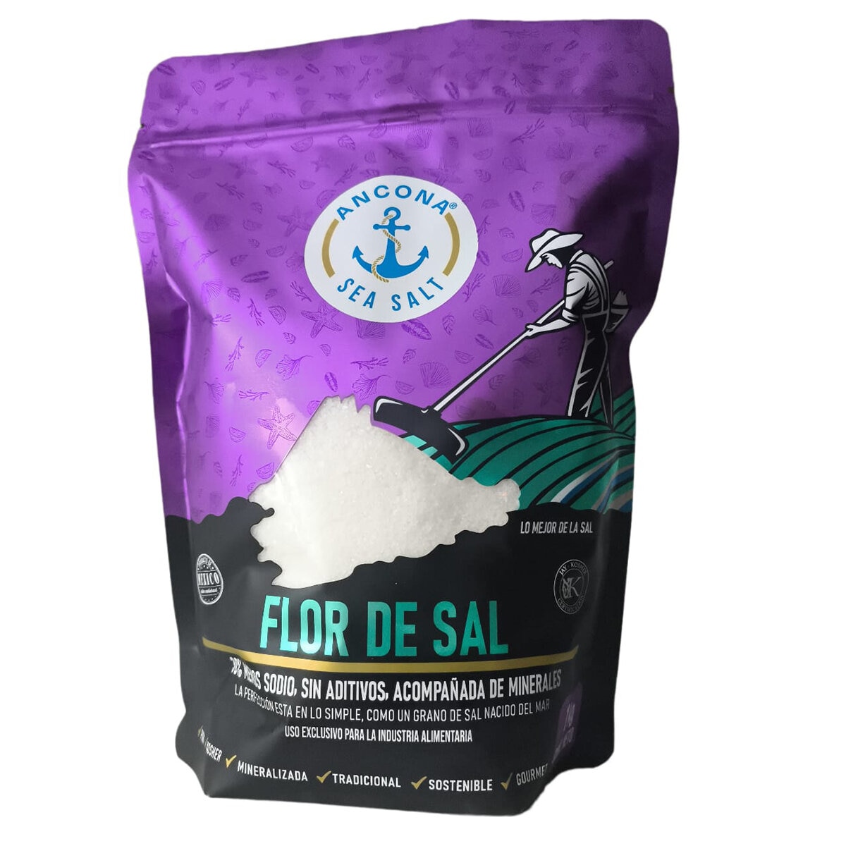 Ancona Flor de Sal Artesanal 1 kg