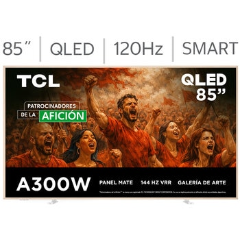 TCL Pantalla 85" QLED 4K NXTVISION Google TV