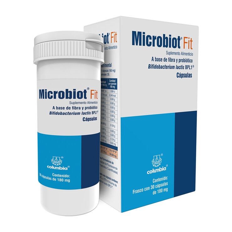 Microbiot Fit 180 mg 30 Cápsulas