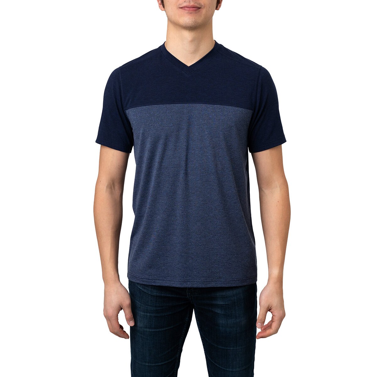 Rough Dress Playera para Caballero Azul Extra Grande Costco México