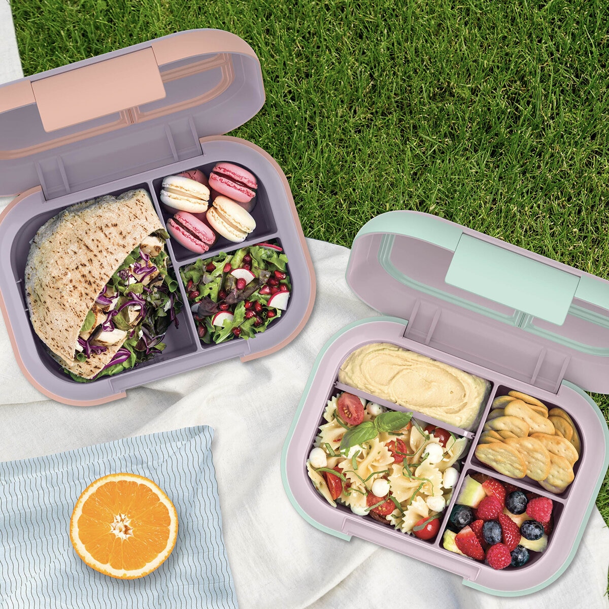 Bentgo Chill Juego de Lonchera con Bolsa Refrigerante 2 juegos Varios Colores