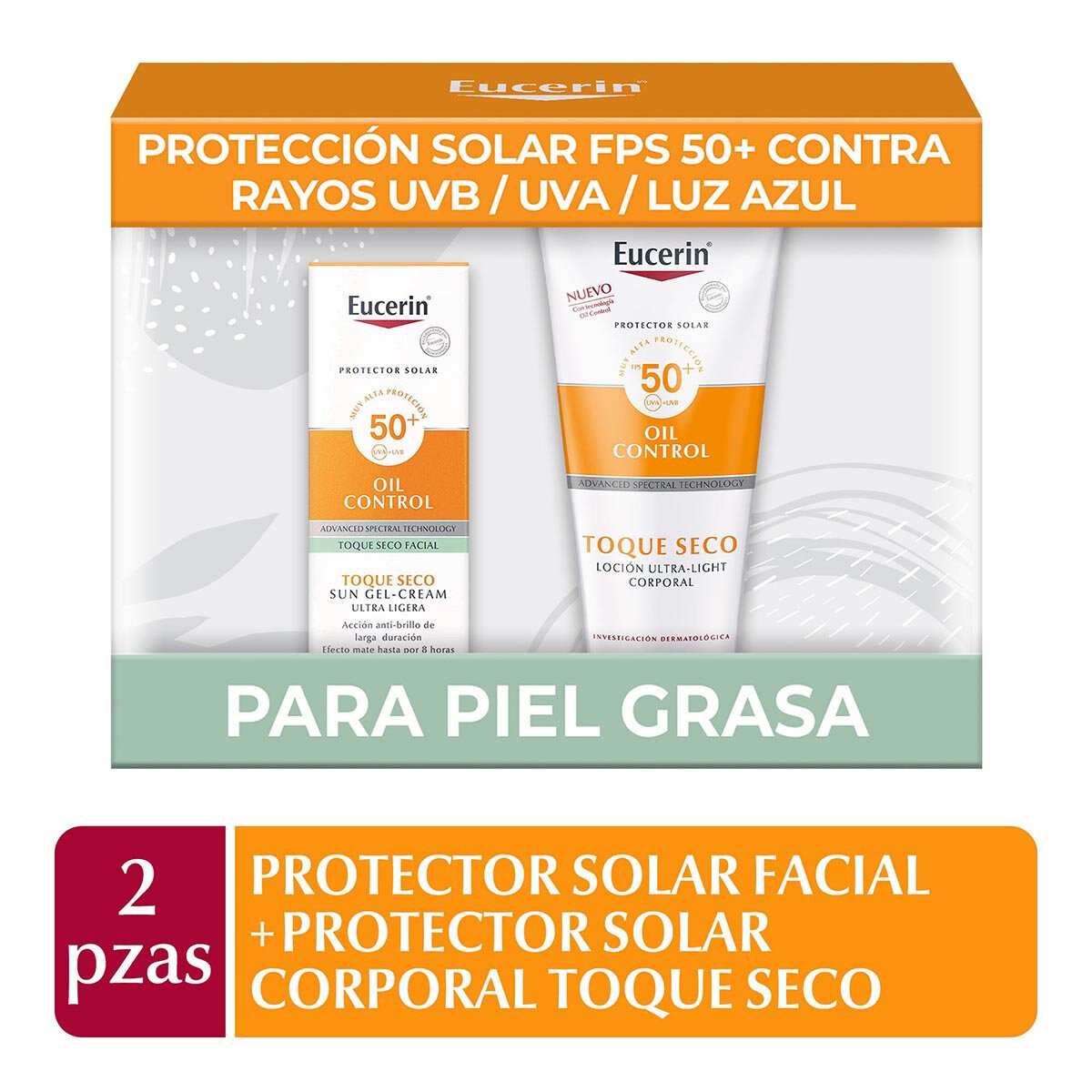 Kit Eucerin Protección Solar Para Piel Grasa