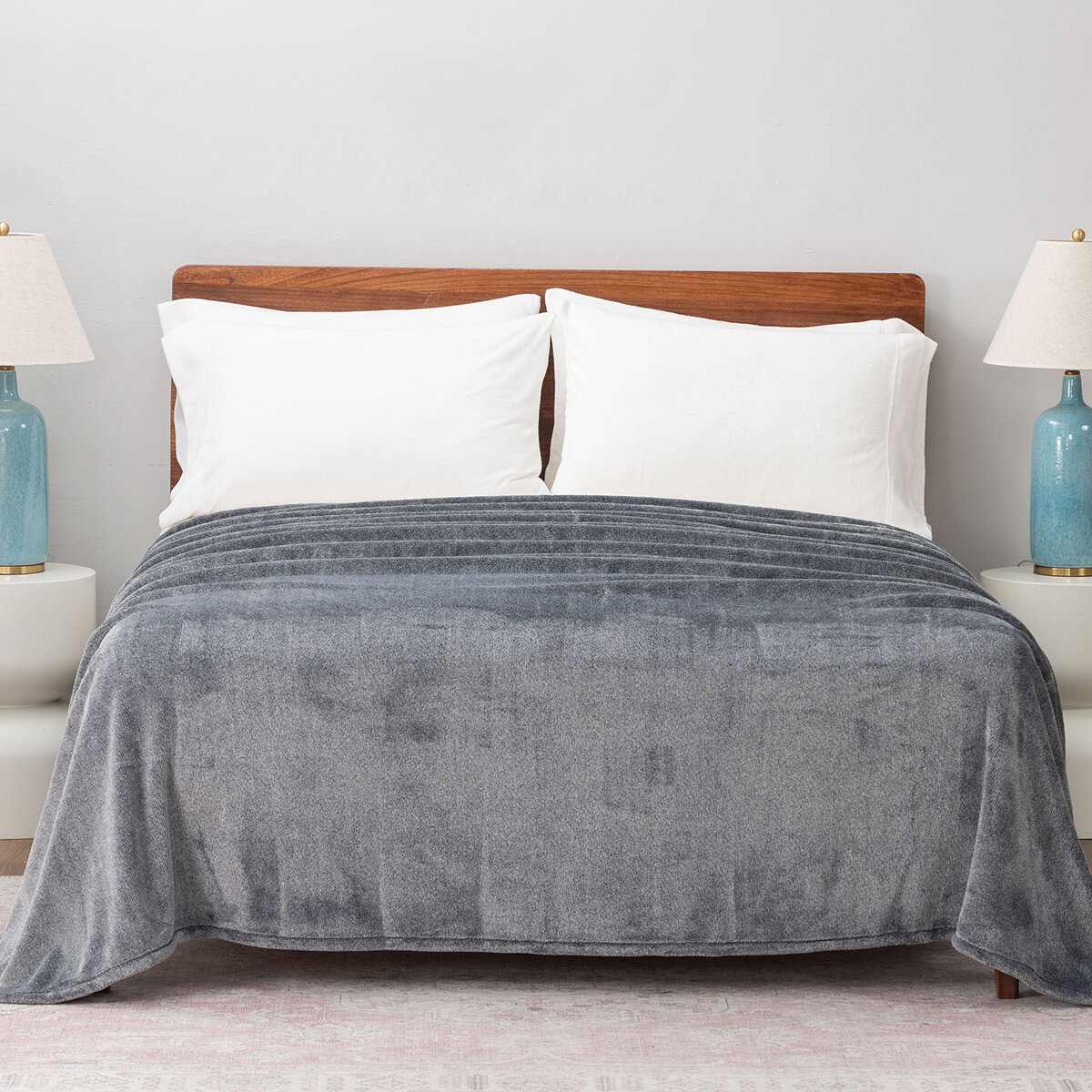 Berkshire Life, Cobija, Tamaño King, Color Gris