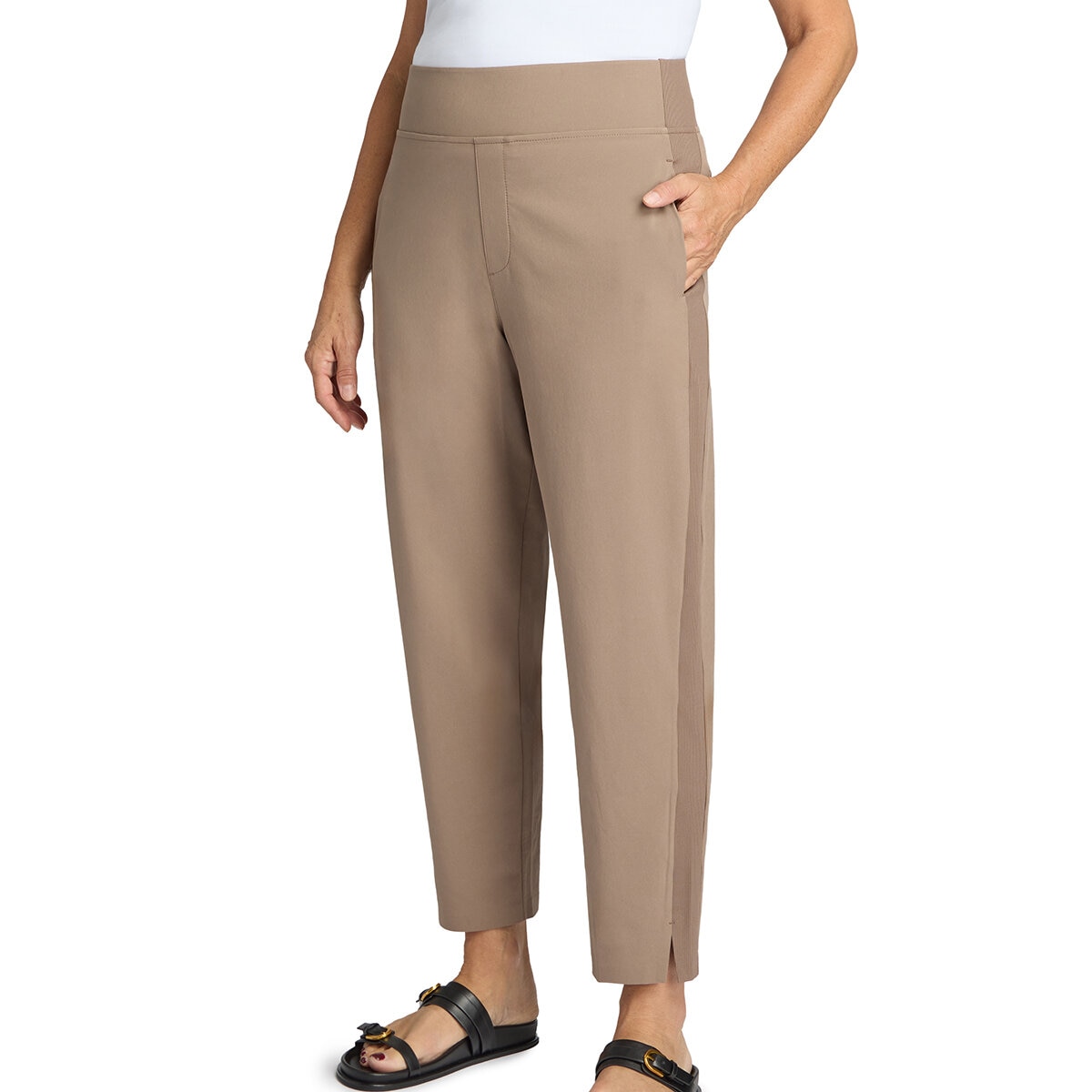 Kirkland Signature Pantalones para Dama Café Extra Grande