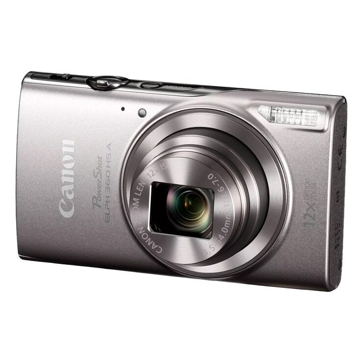 Canon PowerShot ELPH 360 A Cámara Digital Plateada