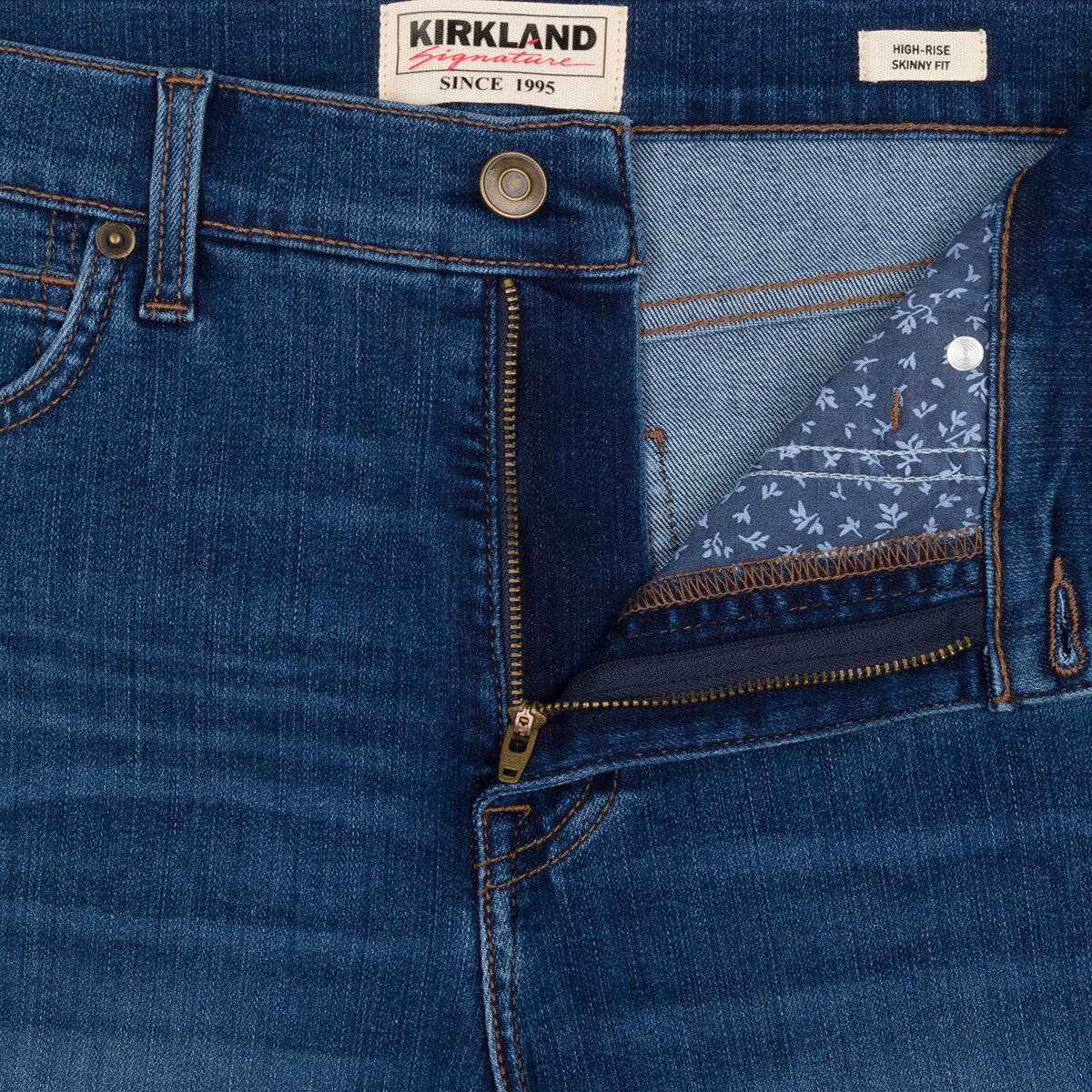 Kirkland Signature Jeans para Dama azul 8