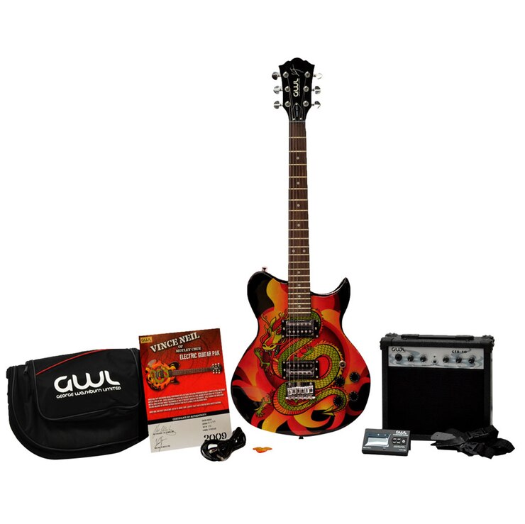 Washburn guitarra eléctrica edición especial Vince Neil Mötley Crüe