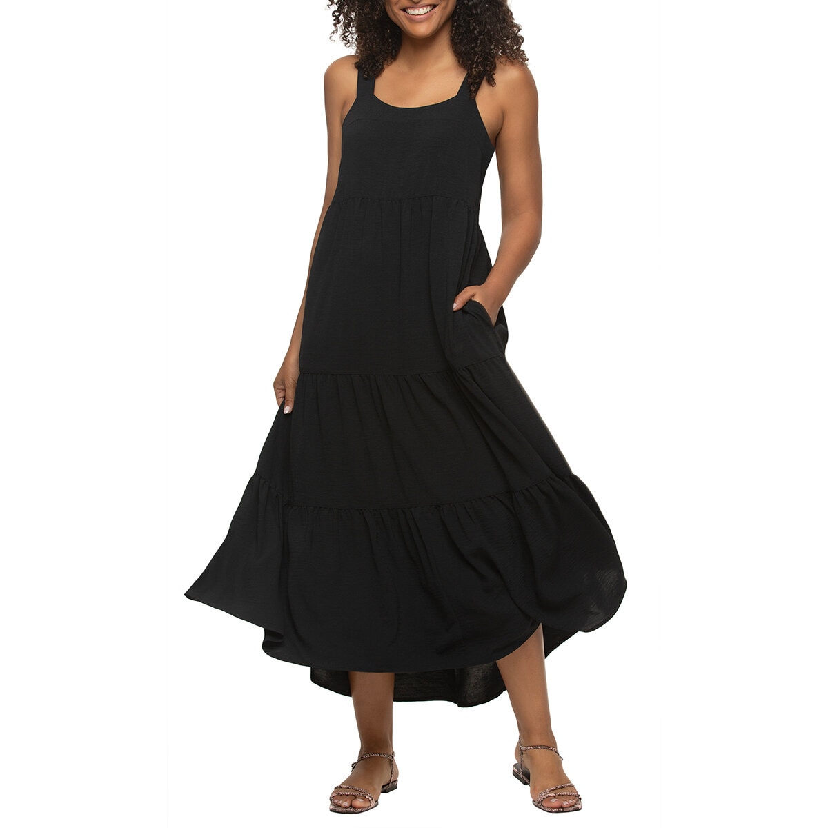 Jezebel Vestido para Dama Negro Mediana