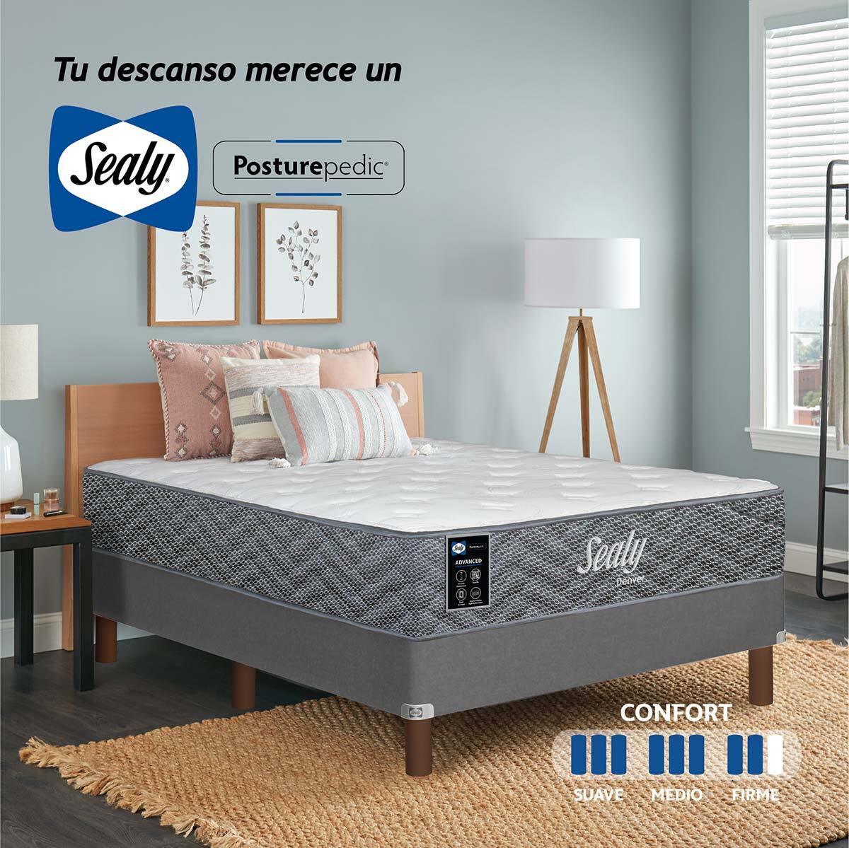 Sealy, Denver, Colchón Matrimonial