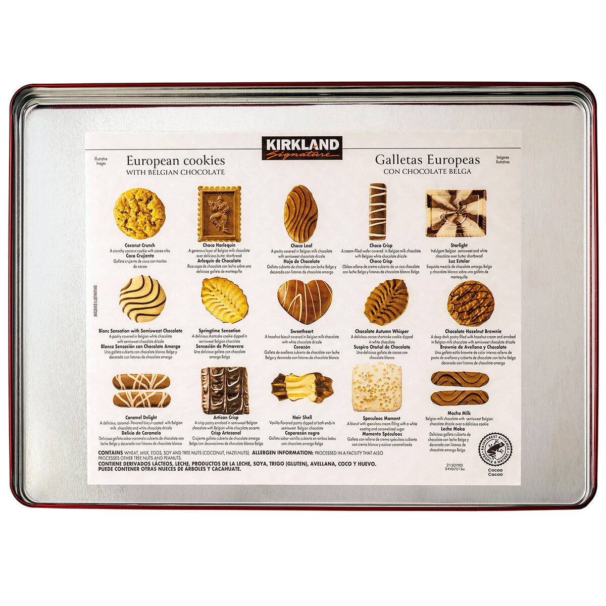 Kirkland Signature Galletas Europeas con Chocolate Belga 1.4 kg Kirkland Signature Galletas Europeas con Chocolate Belga 1.4 kg