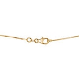 Dije de Perla Cultivada con Cadena 45.72cm, 8-8.5mm, Oro Amarillo de 14K