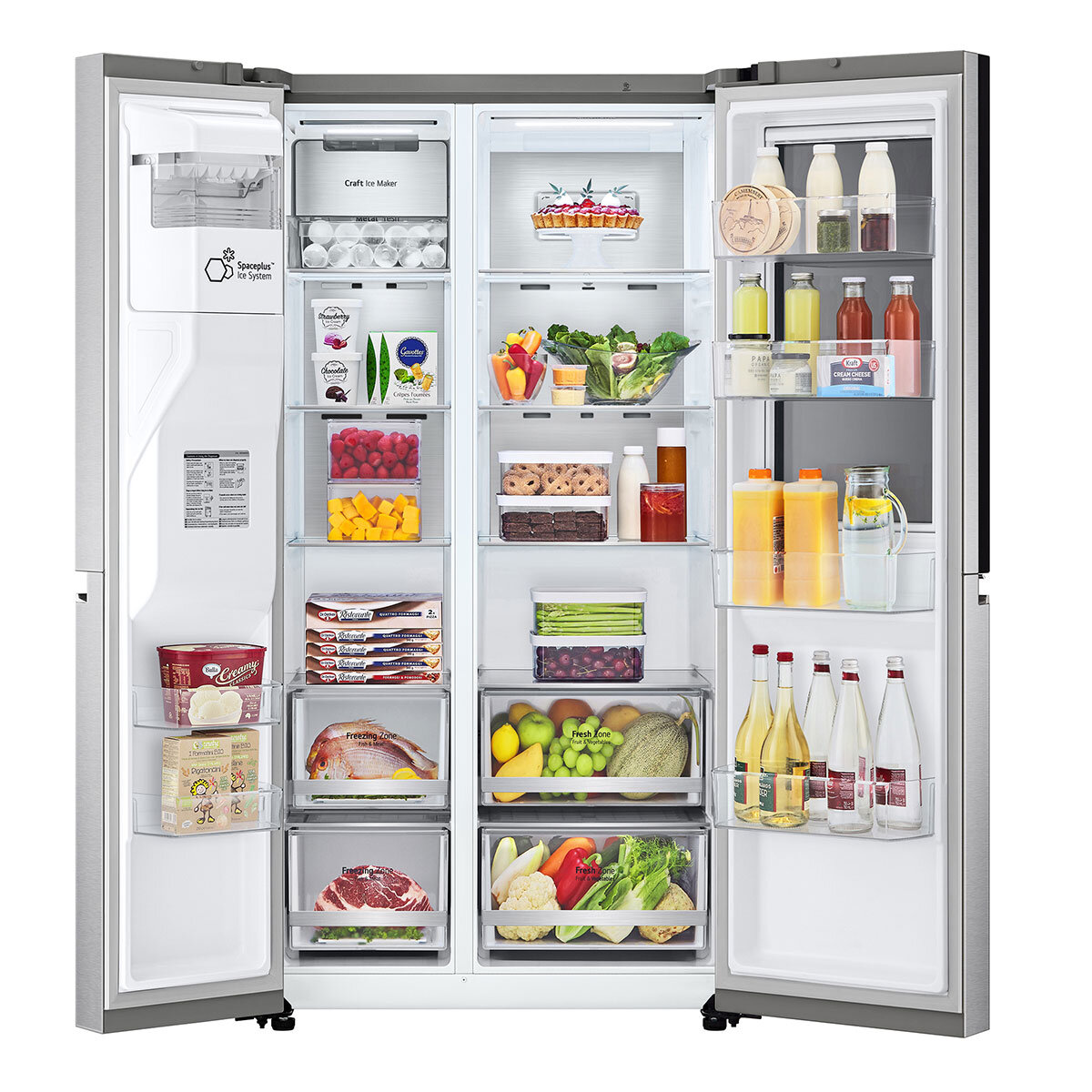LG Refrigerador 27´ Side by Side Instaview