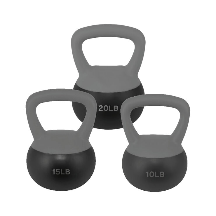 HEAD Set de Pesas Rusas 10, 15 y 20 lbs HEAD Set de Pesas Rusas 10, 15 y 20 lbs