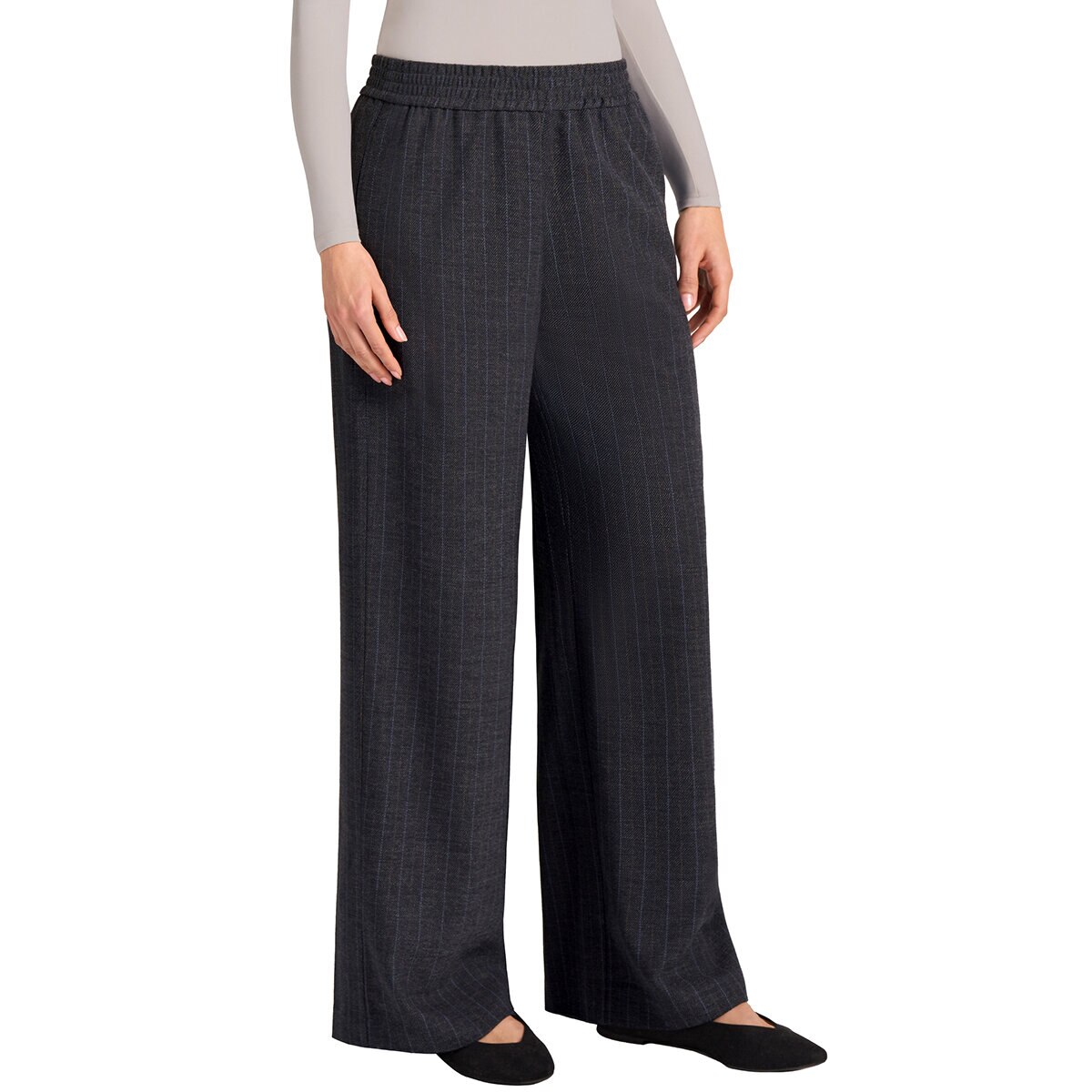 Matty M Pantalones para Dama Azul Grande