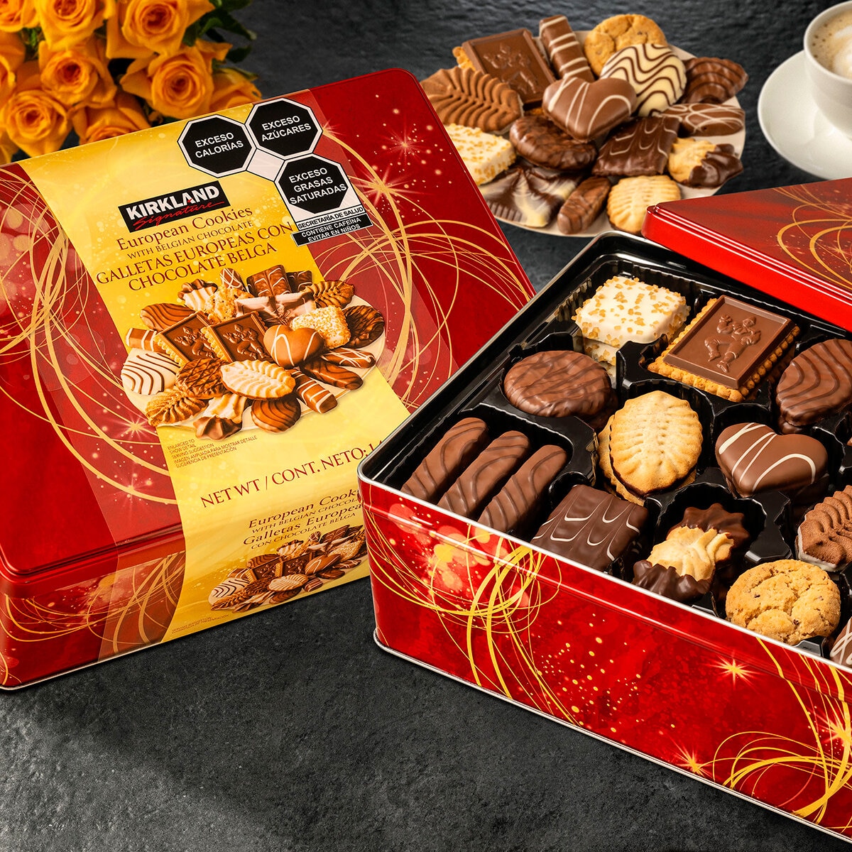 Kirkland Signature Galletas Europeas con Chocolate Belga 1.4 kg Kirkland Signature Galletas Europeas con Chocolate Belga 1.4 kg