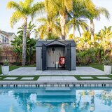 Lifetime, Cobertizo de Almacenamiento Exterior de 2.43 m x 3.04 m