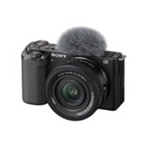 Sony Cámara Digital ZV-E10 Con Lente Intercambiable Para Vloggers