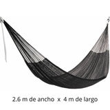 Arte Mayab  Hamaca Modelo Exteria, para Exterior  negro