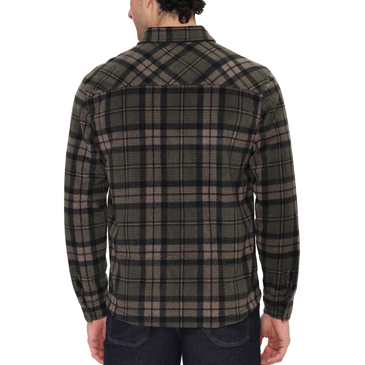 BC Clothing Co Heritage Camisa para Caballero Verde Grande