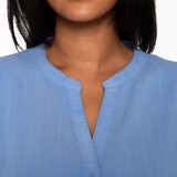 Mario Serrani Italy Blusa para Dama Azul Chica