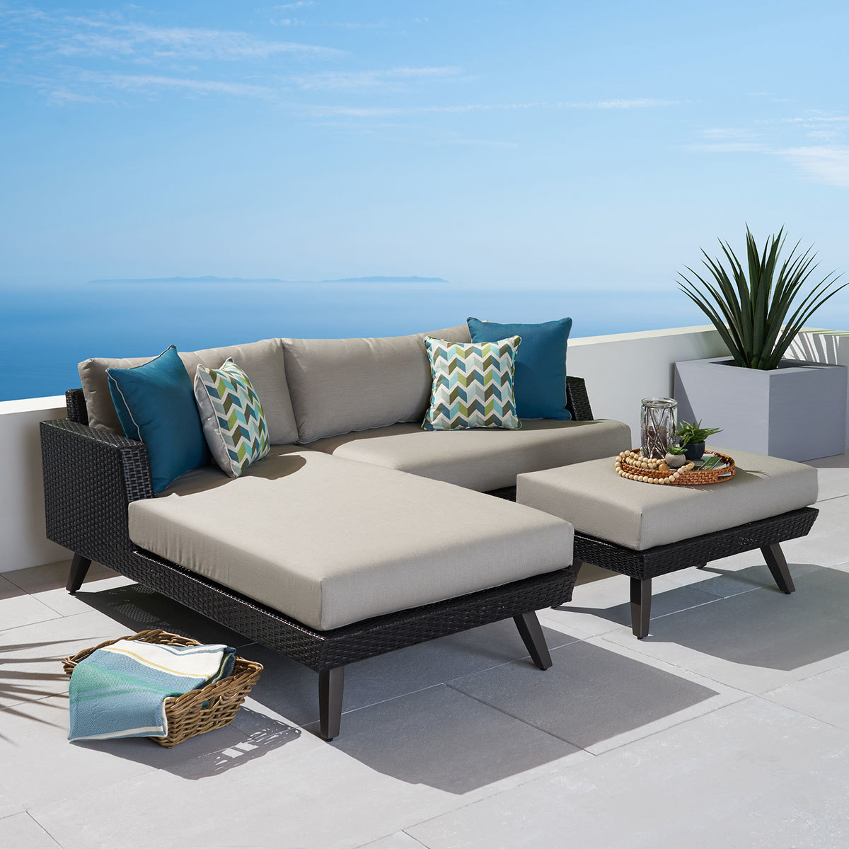 Portofino sala de patio de 3 piezas Costco Mexico