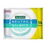 Palmolive Jabón Neutro Balance Dermo Purificante 14 pz de 180 gr