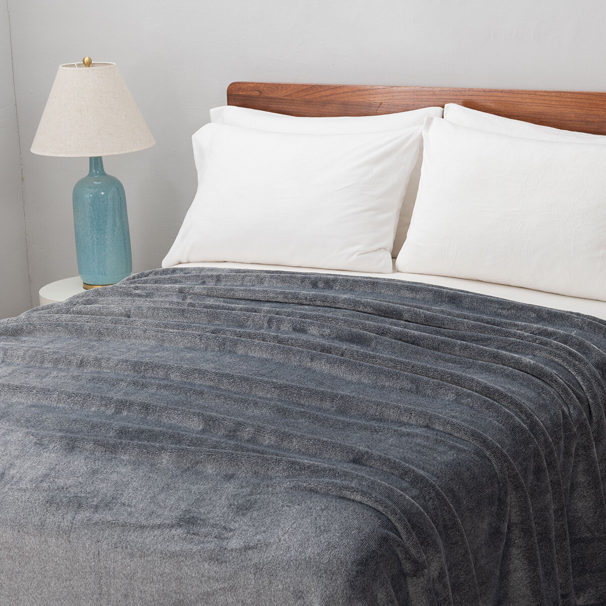 Berkshire Life, Cobija, Tamaño King, Color Gris