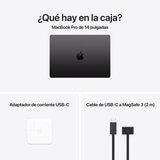 Apple MacBook Pro 14" M5 32GB 1TB SSD Negro Espacial Apple MacBook Pro 14" M5 32GB 1TB SSD Negro Espacial