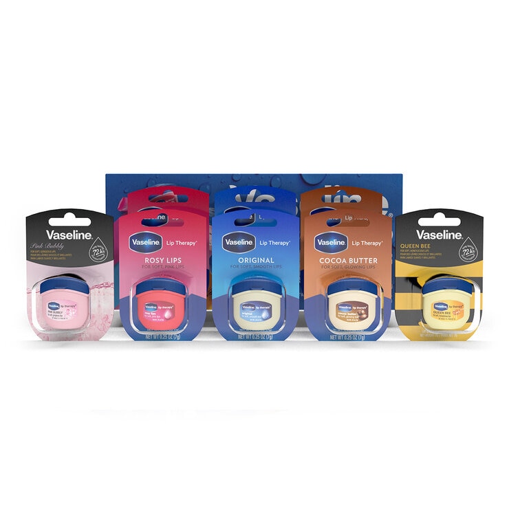Vaseline Bálsamo para Labios 8 Mini Tarros de 7g c/u Vaseline Bálsamo para Labios 8 Mini Tarros de 7g c/u