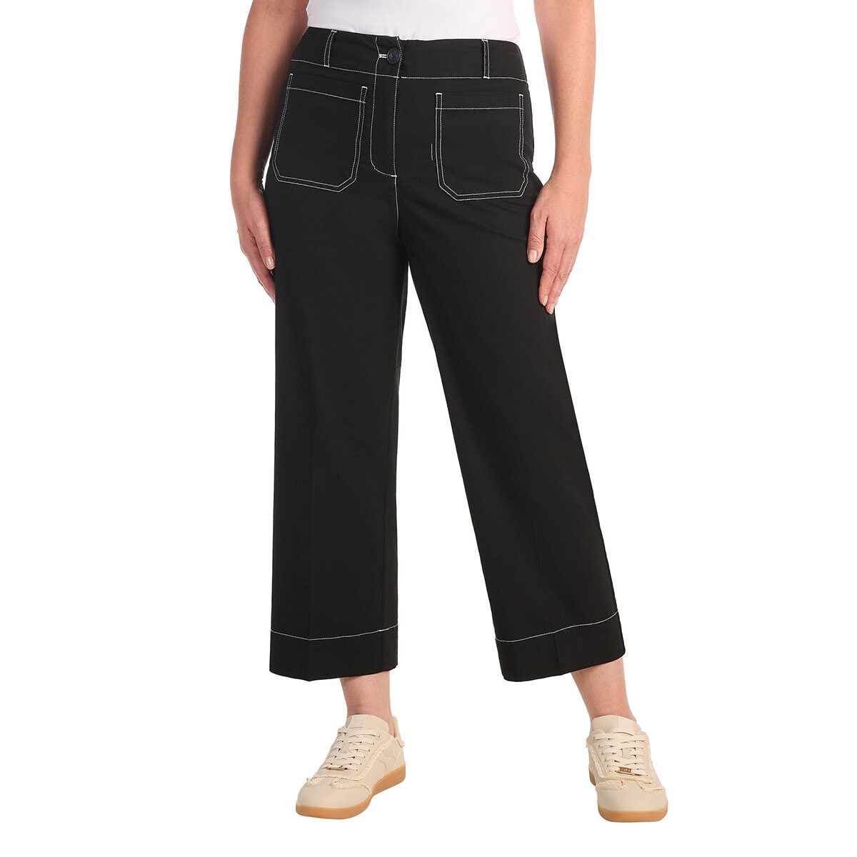 Hilary Radley Pantalones para Dama Negro 4